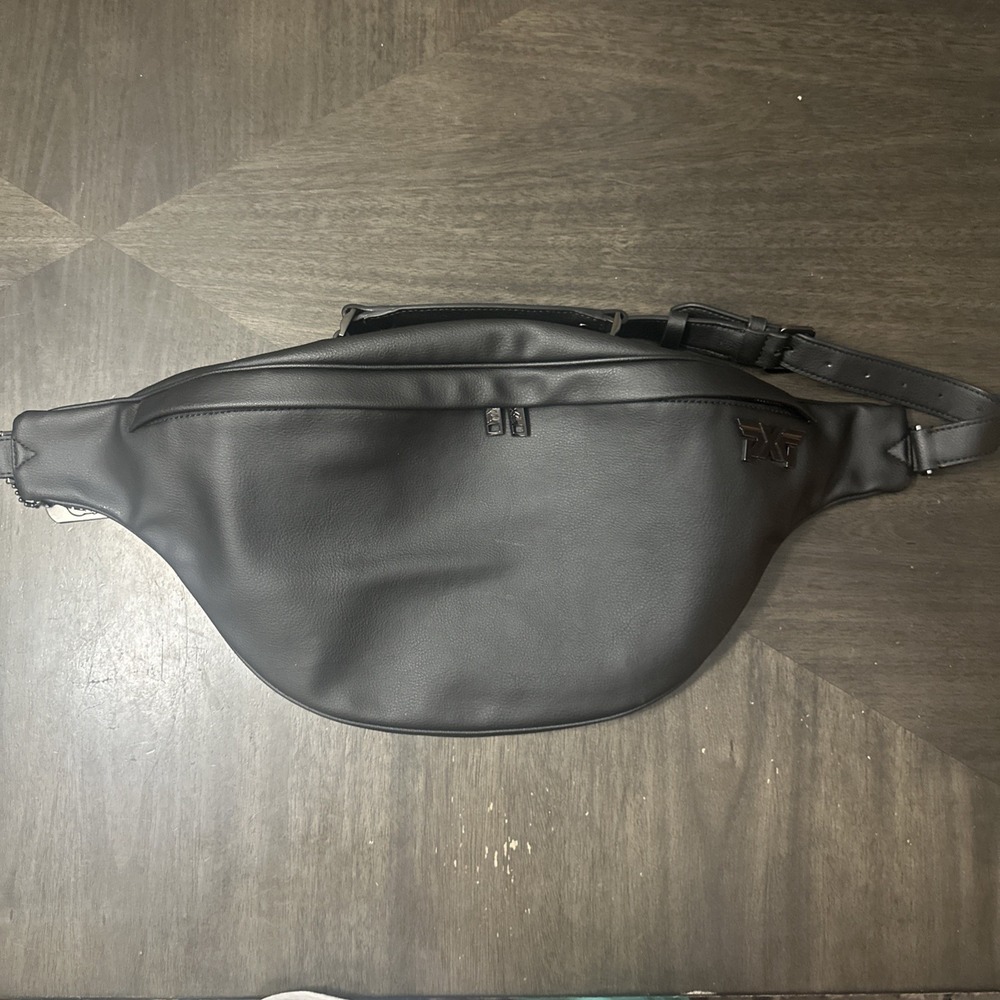 PXG Signature Golf Sling Leather Crossbody Bag MSRP $295
